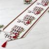 European Embroidery Faceless Old Man Table Runner - Christmas Decoration