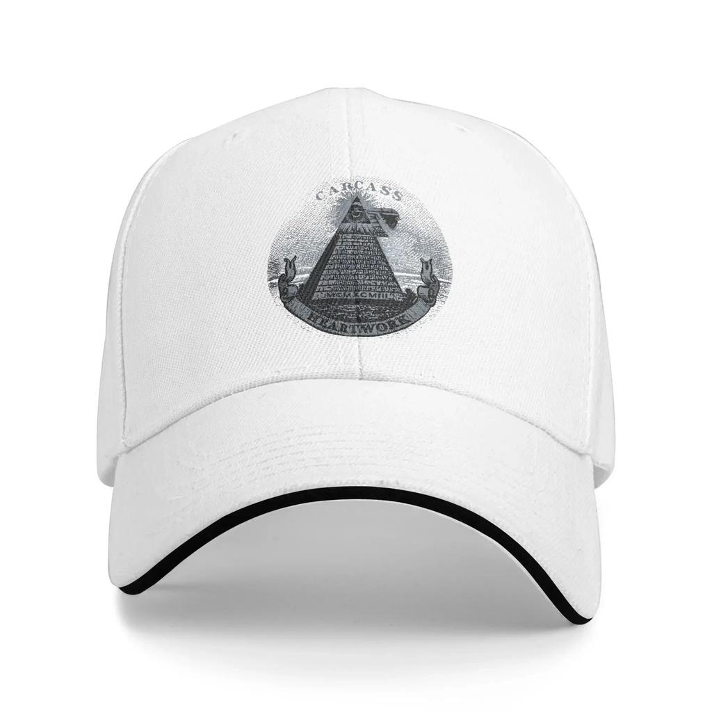 Carcass Band Baseball Cap Heartwork 1993 Tennis Skate Adjustable Hip Hop Hats Female Male Casual Design Baseball Caps