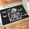 Halloween Fußmatten Schädel Kieselgur Teppich Haus Badezimmer Fußmatten Untoten Stil Rutschfeste Matten