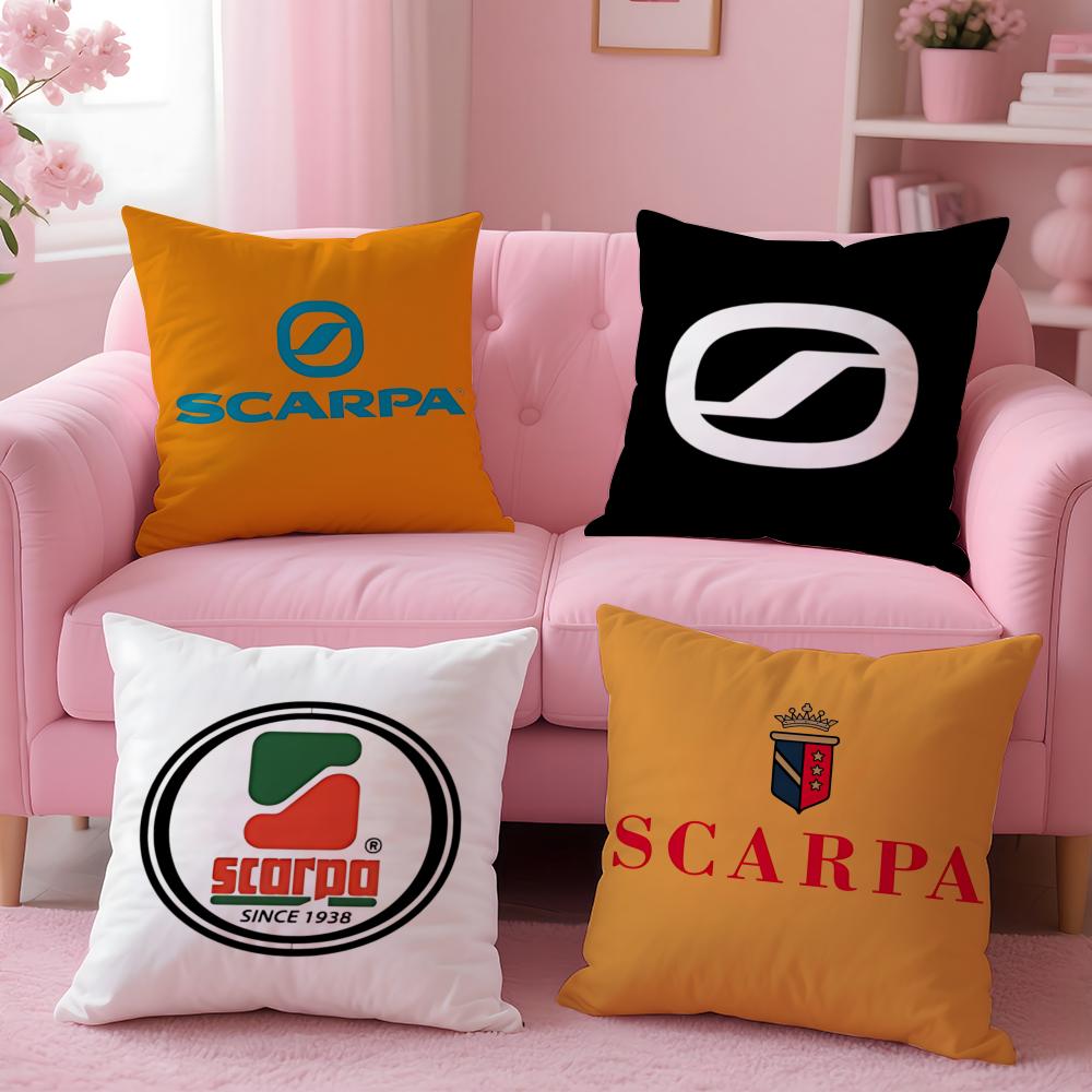 Outdoor Scarpa Cushion Cover Cushion Cover Set 4Pcs 50X50 45X45 40X40 Pillowcase Decorative Sofa Home Decor