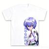New Anime Gospel Four Seasons Retro  Fabric Harajuku T-shirt, Daily Casual Style for Boys and Girls