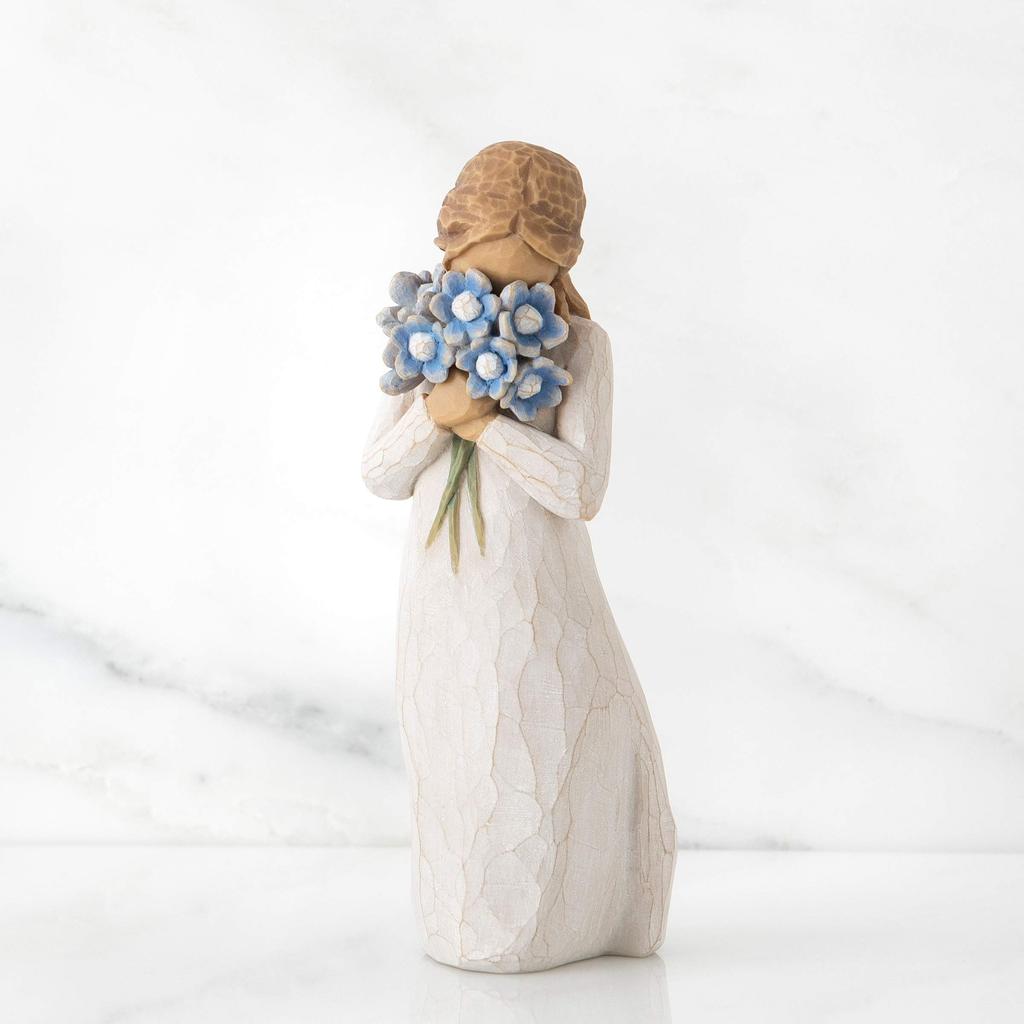 Willow Tree Statue Forget me not