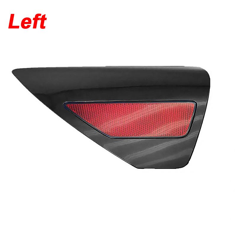 

Car Rear Door Side Reflector Cover Charging Port Cover Tail Light Cover Trim for Tesla Model 3 Y 2017-2025 110078199D 108485499J