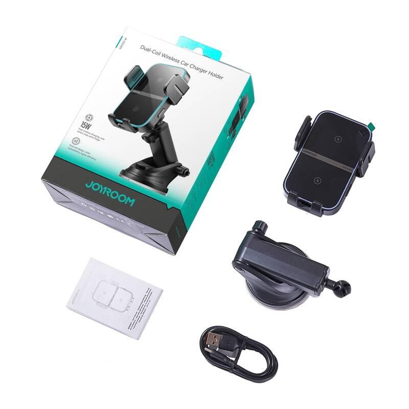 Uchwyt Z Ładowarką Joyroom Jr-Zs246 (Czarny)