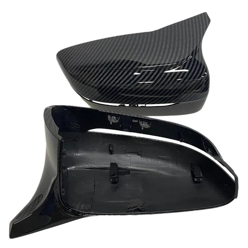 For BMW 3 4 5 7 8-Series G20 G21 G28 G11 G12 G14 G15 G16 G30 G31 G38 LHD Carbon Fiber Exterior Side Rearview Mirror Cover Trim