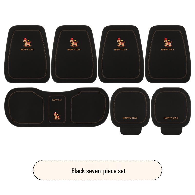 Universal Cute Horse Car Seat Cushion for Honda Models: Accord, Binzhi, Haoying, Civic, Xingge