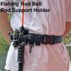 Plastic Wader Adjustable Fishing Rod Holsters with Poles Inserter for Casting Reel Waist Wading Belt Fishing Tackle Tool