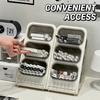 Stationery Organizer Plastic Plastic Pen Holder Marker Storage Detachable Pen Holder For Desktop School Workstation