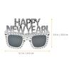 Happy New Year Funny Glasses 2025 Party Eyeglasses for Men Women Photo Props New Year Eve Celebration Festival Decor Fun Glasses