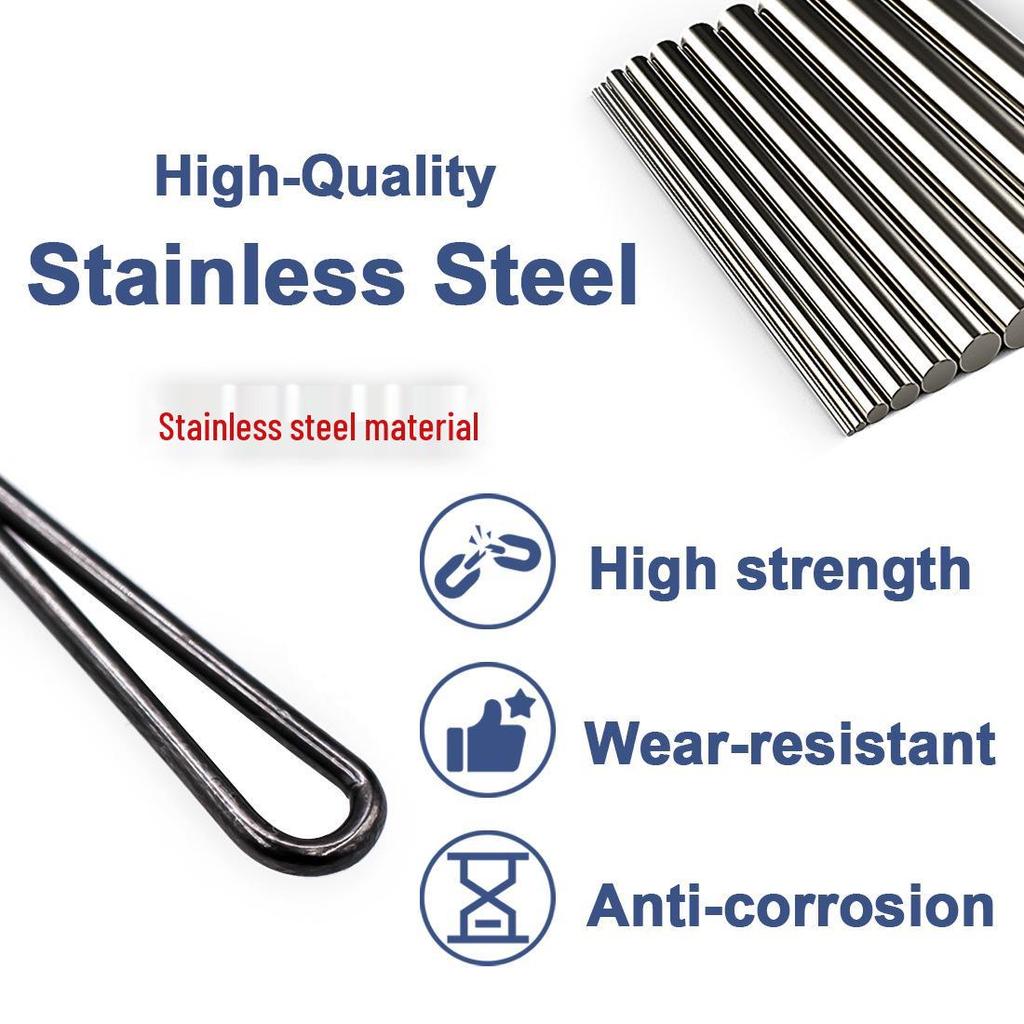 Nerezový rychlospojka Pin na rybářskou nástrahu se silným háčkem