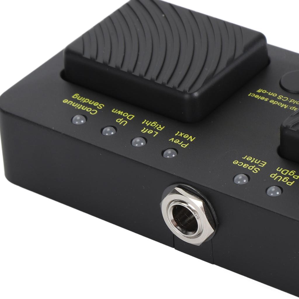 Bluetooth Page Turner Wireless Music Sheet Page Controller Footswitch Page Turner Pedal for Tablet L