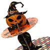 Halloween Themed Multi Tier Paper Dessert Stand For Spooky Party Tabletop Decoration And Sweet Treats Display