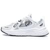 Mars 2 Fabric Synthetic Leather Versatile Sports Casual Low-Top Lifestyle Shoes Women Sneaker White Black T12W227328FWA
