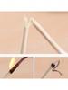 100PCS Double Headed Nail Polish Wiping Wooden Stick ,Small Tip Double Head Tattooed Eyebrows Beauty Makeup Tools For Wiping, About 100Pcs/Pack