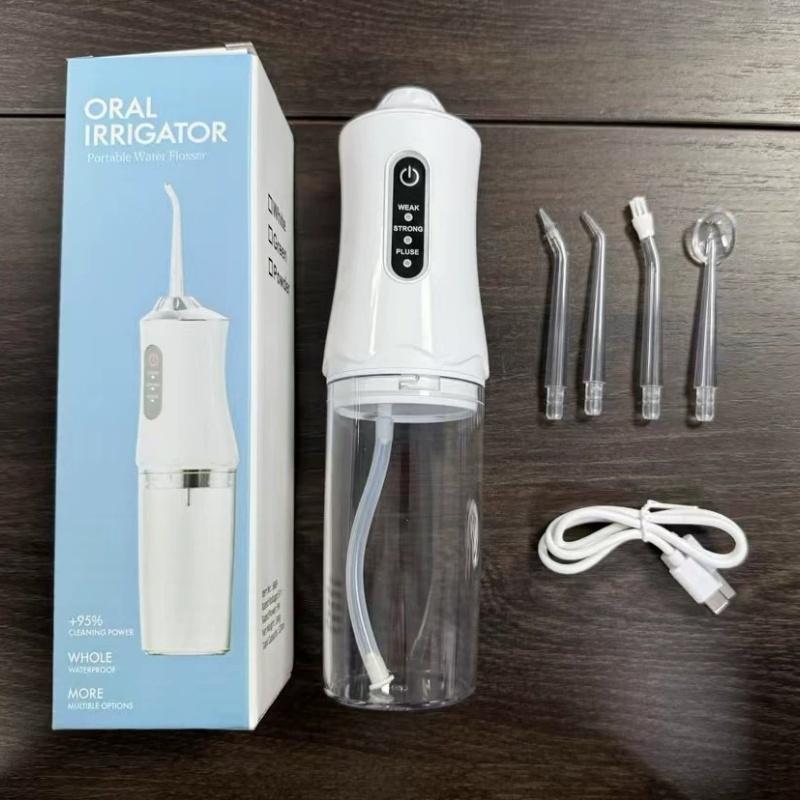 1/3pcs Mix Portable Water Flosser Oral Irrigator Cordless Waterproof Dental Jet Teeth Cleaner 4 Tips USB Rechargeable