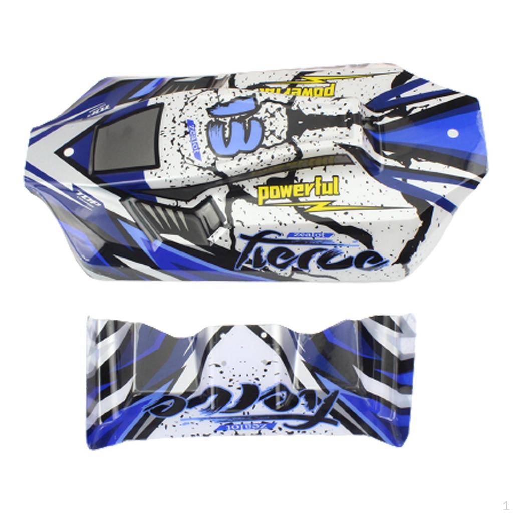 2 PCS Hard Plastic Car Body Shell for 124017 1/12 RC Spare Replacement Parts