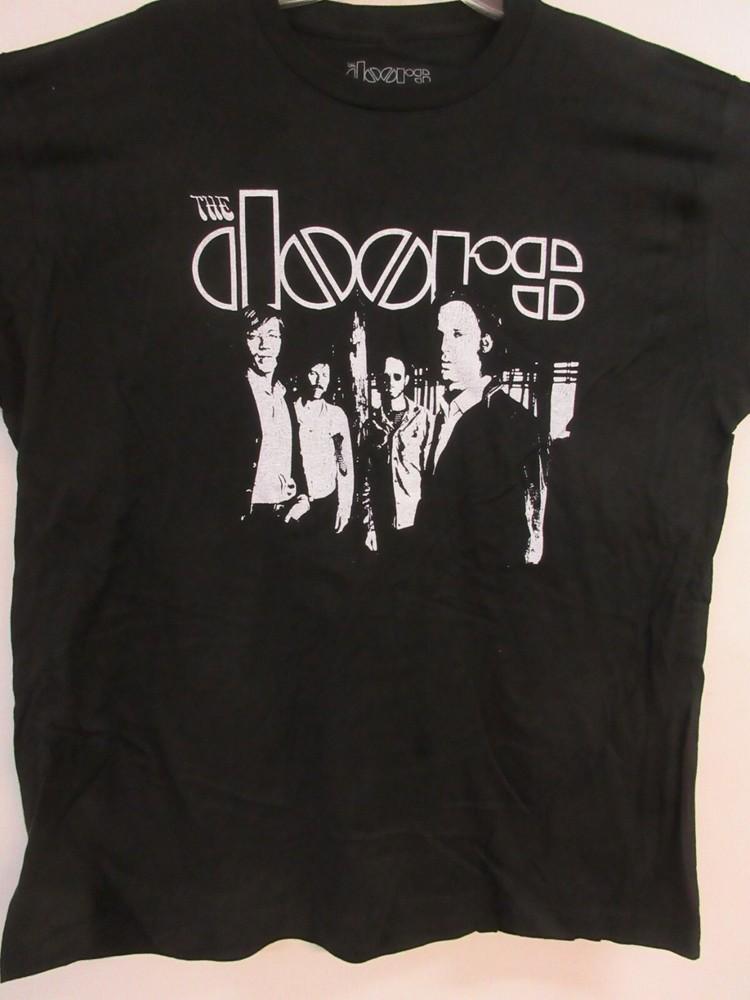 

THE DOORS OFFICIAL MERCH 2020 BLACK WHITE BAND CONCERT MUSIC EXTRA LARGE Unisex T-Shirt M