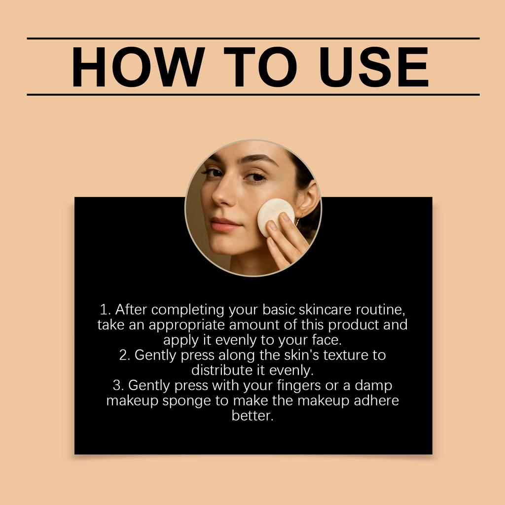 Hydrating Primer Foundation Naturally Even Skin Tone, Moisturizing, Gentle, Delicate, Clear and Flawless Foundation Liquid
