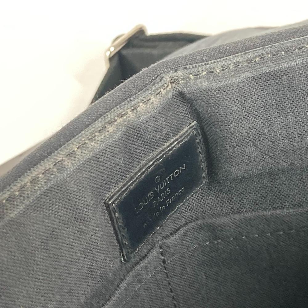 Louis Vuitton N41260 Damier Graphite District PM Crossbody Shoulder Bag Black