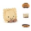 Cheese Strawberry Lemon Tart Plush Toy For Kids And Collectors