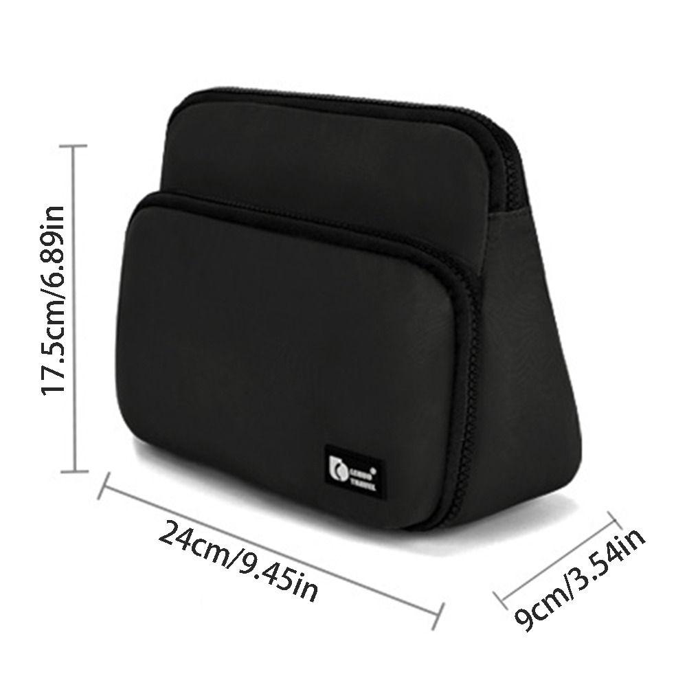 Double-layer Toiletry Bag for Men Dry Wet Separation Waterproof Water Resistant Shaving Bag Portable Washbag