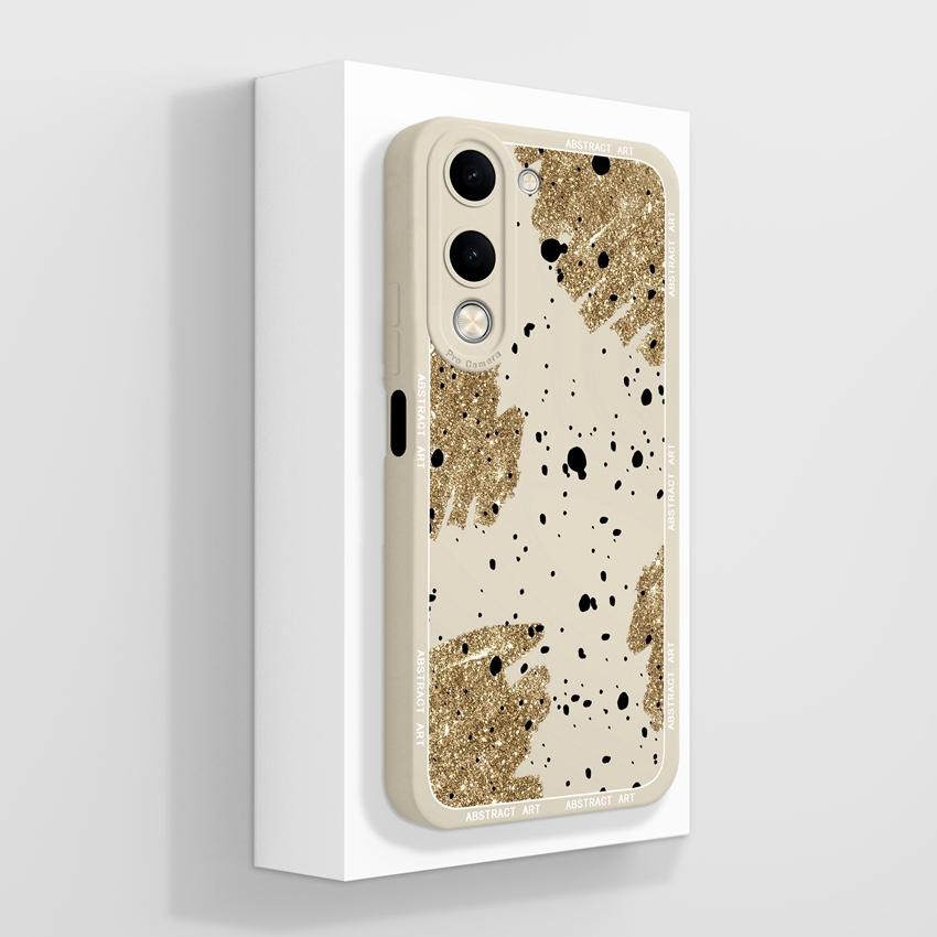 Für Vivo Y04 Y03 Y02 Y11 Y15 Y20 Handyhülle Niedliches Cartoon-Mädchenmuster Glattes Flüssigsilikon Stoßfester Schutz Rückseitenabdeckungen Hülle Für Vivo Gehäuse