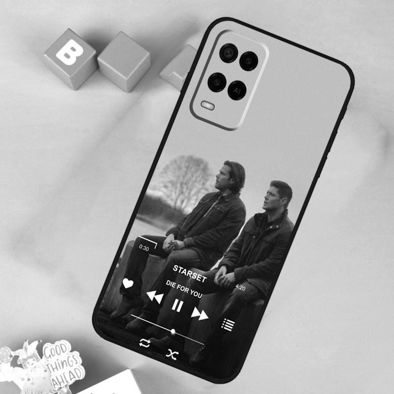 Engel Castiel Supernatural Hülle Für Oppo A54 A74 A94 A40 A60 A80 A18 A38 A58 A78 A98 A96 A76 A16 A15 A17 A57 A5 A6 Pro