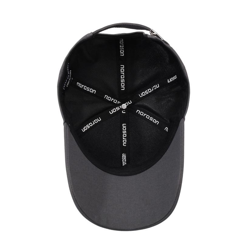 Spring And Autumn Middle-Aged And Elderly Hats Outdoor Travel Versatile Peaked Caps Sunshade Men'S Simple Casual Hard Top Baseball Caps