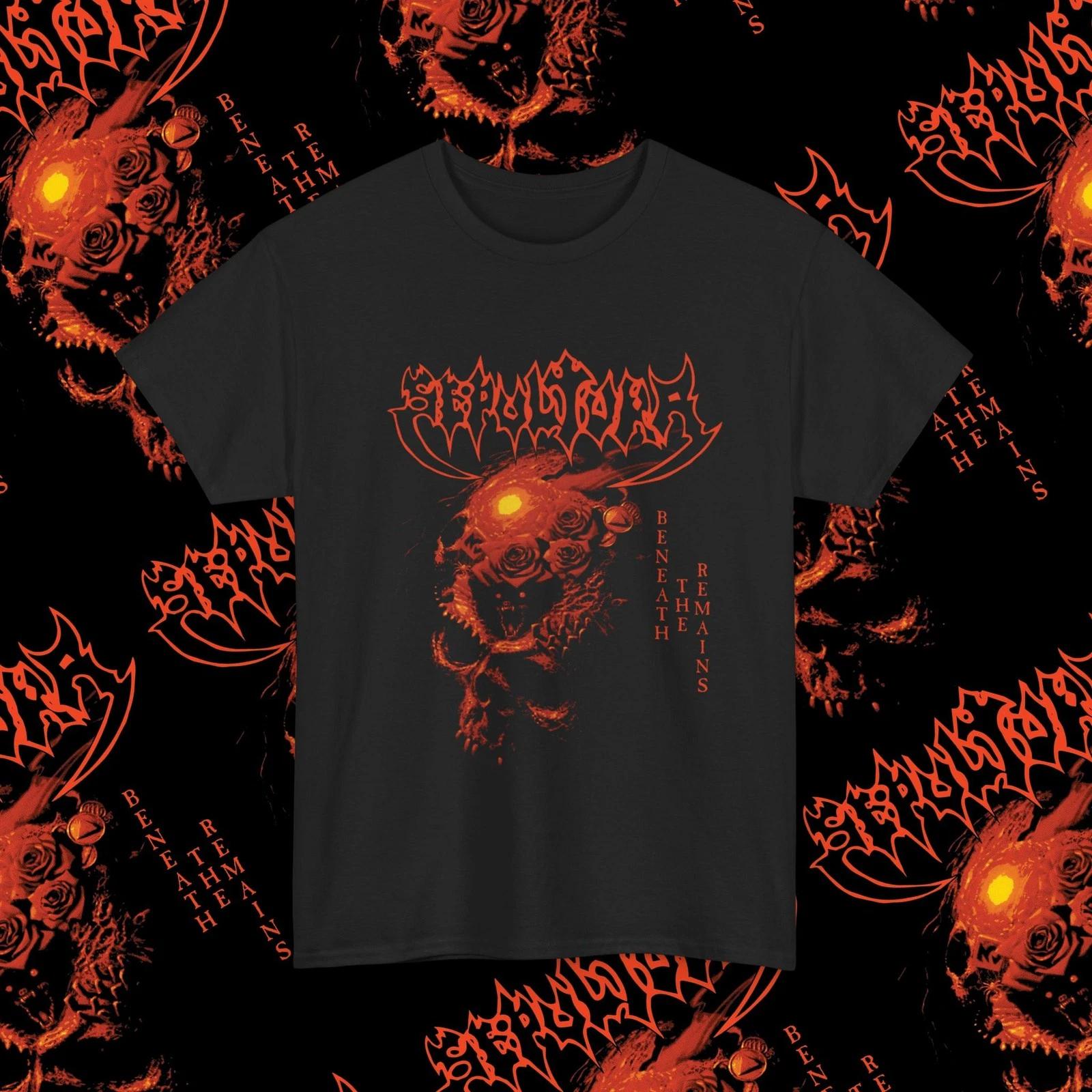 Sepultura  Beneath the Remains  Death Metal Band T-Shirt, Thrash Metal Shirt 3XL
