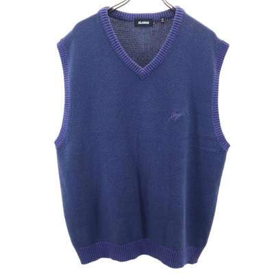 Kootud V-kaelusega Parim XL Tumesinine süsteem Meeste Kasutatud