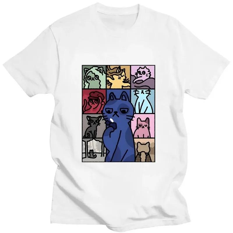 

The ErasTour Cat Tshirt Summer Tshirt Womens Oneck Tshirt Casual Breathable Short Sleeve Cartoon Tshirt Clothing S