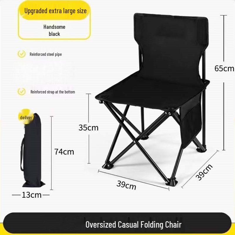 Portable Extra Thick Folding Fishing Chair & Bench