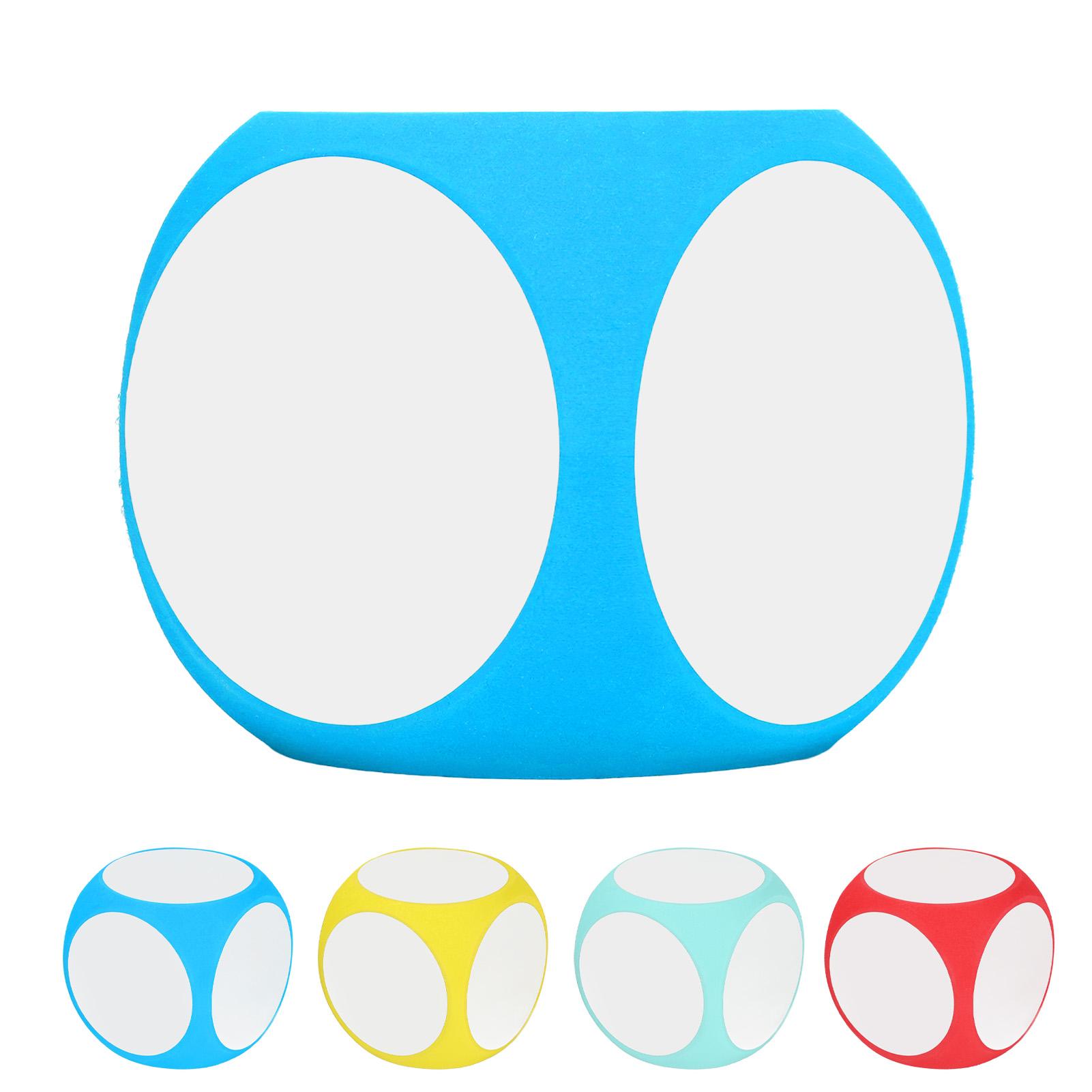 Протираемые кубики кубические портативные очищаемые кубики для письма яркие цветные — фото 15