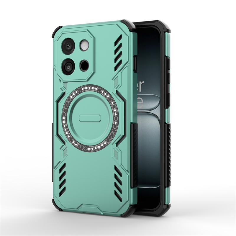 Shockproof Armor Case For OnePlus 13S Magnetic Adsorption Wireless Charge Cover OnePlus 13S Case For OnePlus 13S Case 6.32 inch