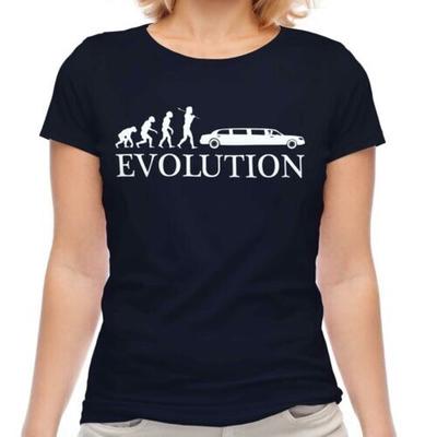 Limousine Evolution Herren Damen T-Shirt Geschenk Fahrer ausziehbar