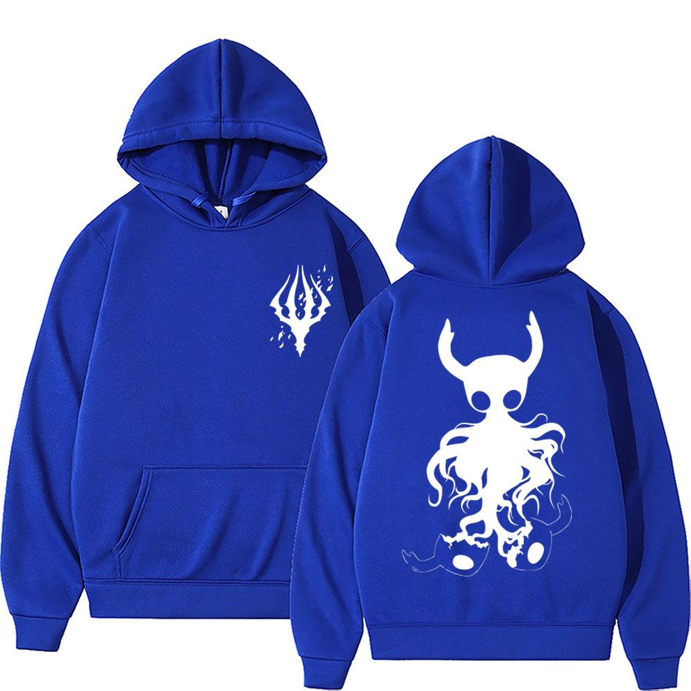 Game Hollow Void Hollow Knight Darkside Print Hoodie Man Manga Fashion Hooded Tracksuit Men Women Anime Hoodies