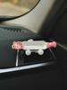 Bowknot Kitten Car Phone Holder: Multi-functional Air Vent Stand for Easy One-Hand Use