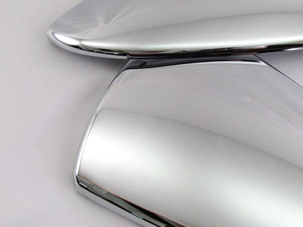 BRIGHTZ Chrome Door Mirror Covers for UX250h UX 31630 MZAH10/MZAH15 [MIR-SID-266] (MZA H10/H15, 10/15) UX250, 250, 250h,