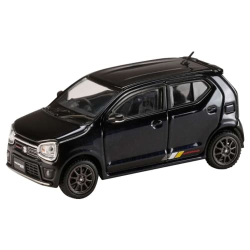 Hobby Japan HJ64 1/64 Suzuki Alto Works (HA36S) Bluish Black Pearl 3 Finished Model