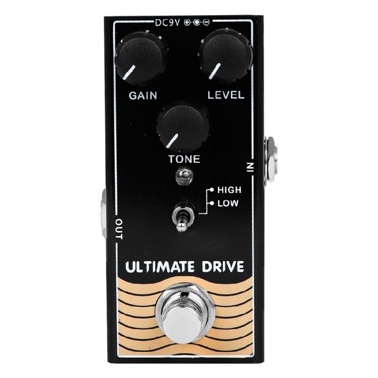 Overdrives Guitar Pedal, Overdrives Guitar Effects Pedal with Bright Tones, Small Size Guitar Pedal for Electric Guitar