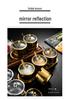 Luxury Korean 304 Stainless Steel Spice Jars: Salt & Oil Jar with Spoon, Gold Accent