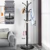 Modern Floor-Standing Coat and Clothes Rack for Bedroom or Living Room
