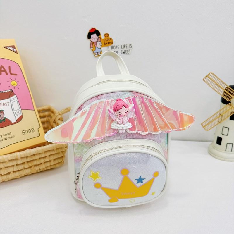 School Bag New Foreign Sequins Lightweight and Versatile Little Girl Backpack Fashionable Children's Bag