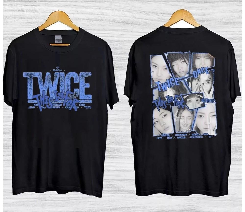 Twice This Is Tour 2026 T-Shirt Retro Twice Kpop Fan gift Unisex T-Shirt S