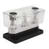 12‑48V 600A Power Distribution Block 3 Studs M10 Battery Junction Block Bus Bar for Car Trucks RVs Marine Boats