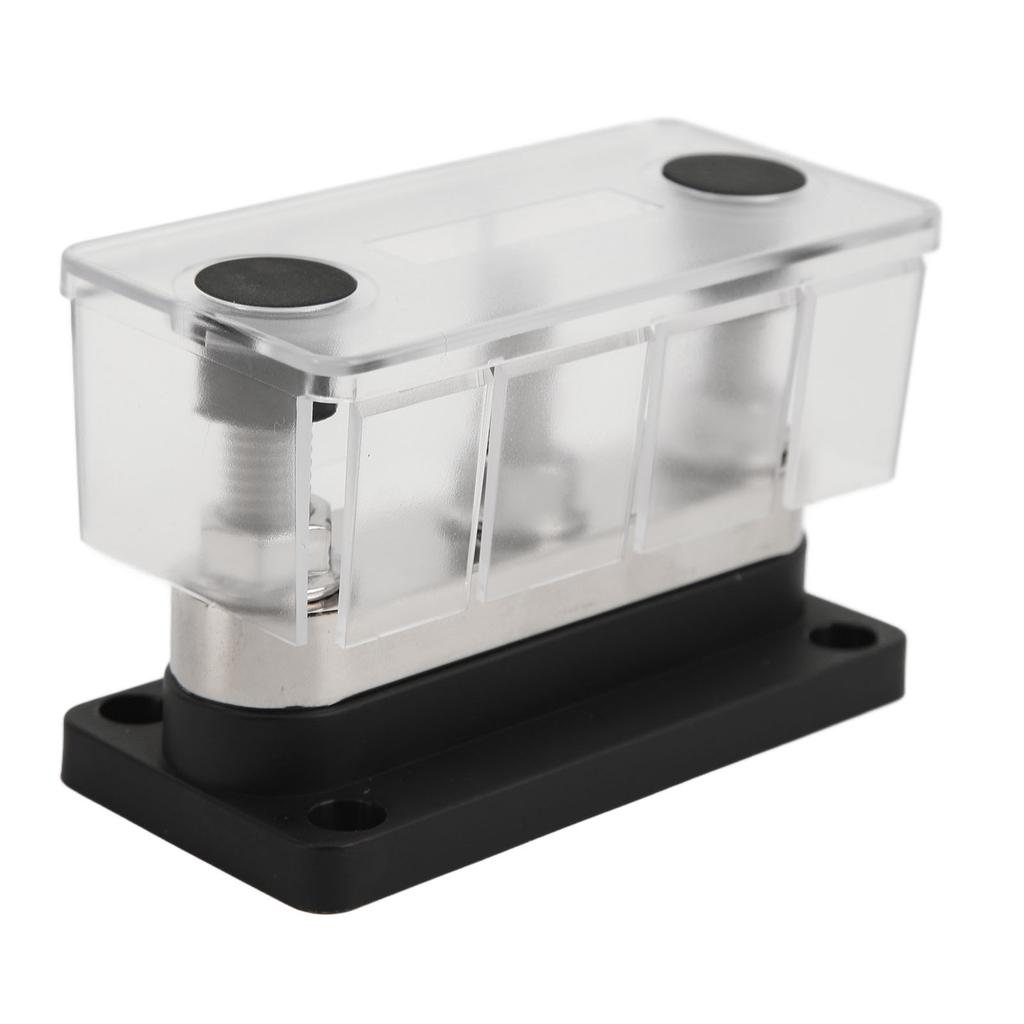 12‑48V 600A Power Distribution Block 3 Studs M10 Battery Junction Block Bus Bar for Car Trucks RVs Marine Boats