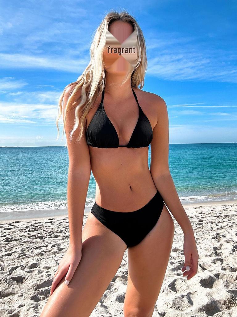 "2025 Leopard Print Lace-Up Sexy Bikini Two-Piece Swimsuit for Women"