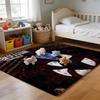 Floor Mat Soft Flannel Rug Non-Slip Absorbent Mat for Bathroom Bedroom Home Decor S-System of a DownS Cool Rock