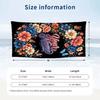 Butterfly Theme Beach Towel Personalized Custom Name & Text Soft Quick Dry Beach Towel for Swimming Travel