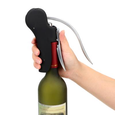 Foil Cutter Bar Lever Corkscrew Wine Tool Set Bottle Openers Cork Drill Lifter Kit Kitchen Accessories Convenient